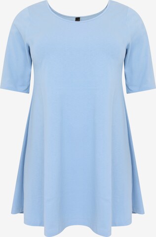 Yoek Shirt 'Lieke' in Blue: front