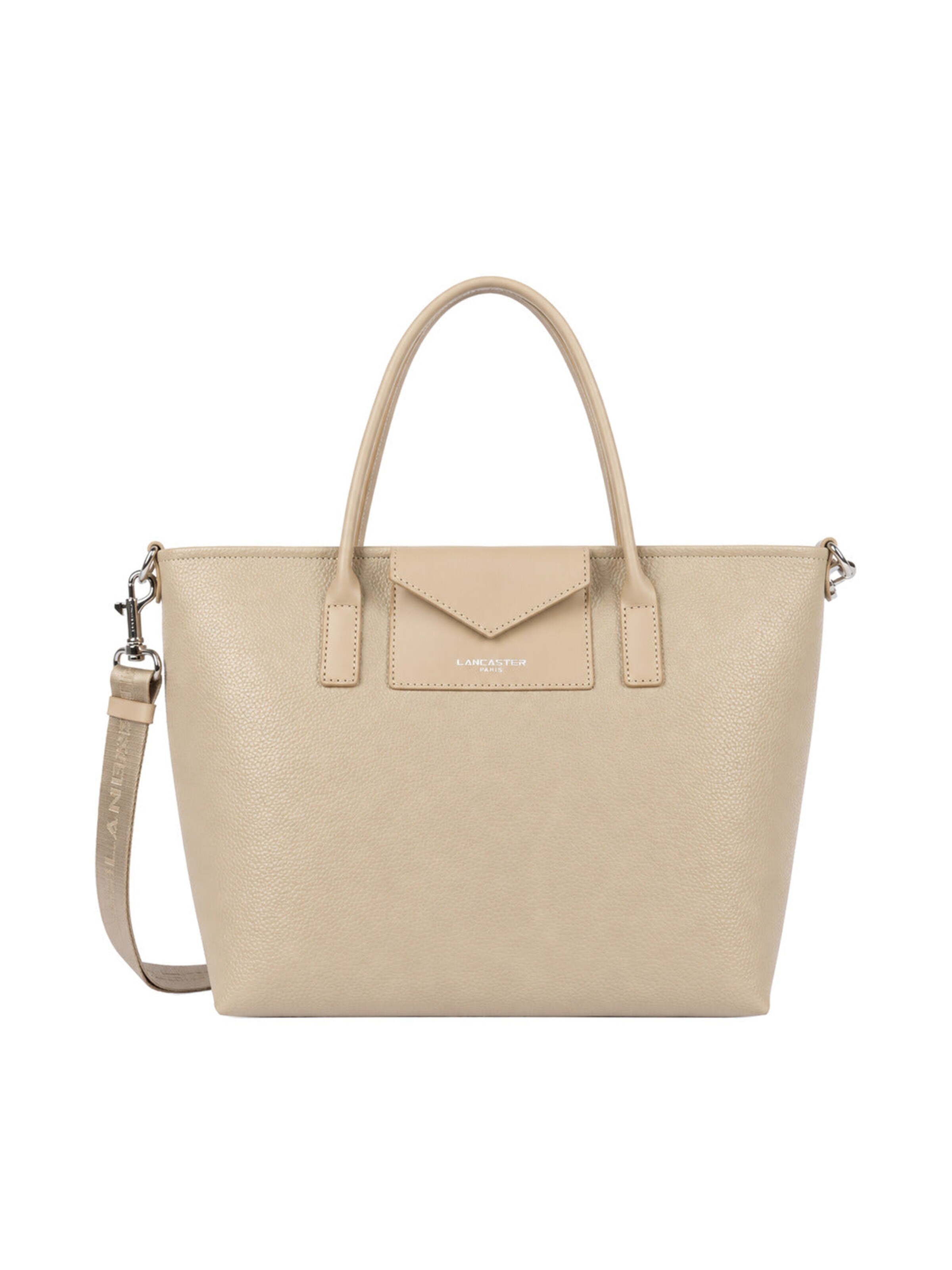 LANCASTER Paris Shopper 'Maya' in Beige: front
