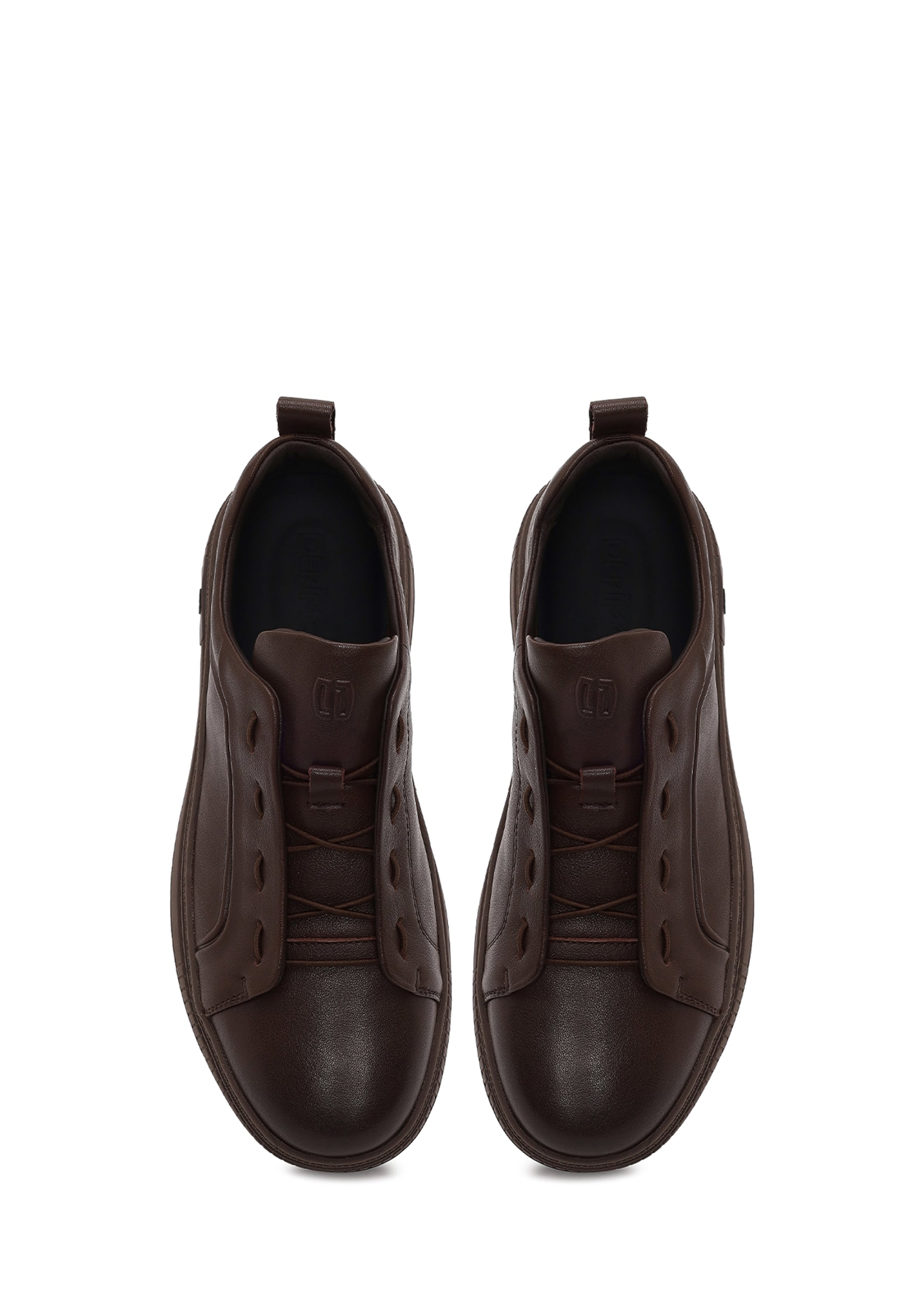 Derimod Slip on boty – hnědá