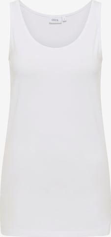 CECIL Top in White: front