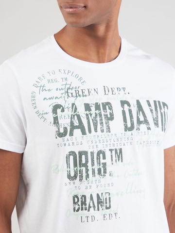 CAMP DAVID Shirt in White