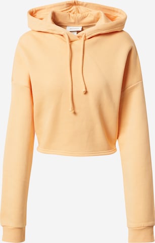 Monki Μπλούζα φούτερ σε πορτοκαλί: μπροστά