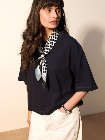 Next - Camiseta en azul: frente