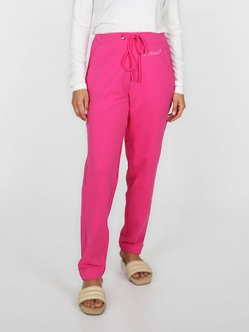 salzhaut Regular Hose 'Annerwärts' in Pink