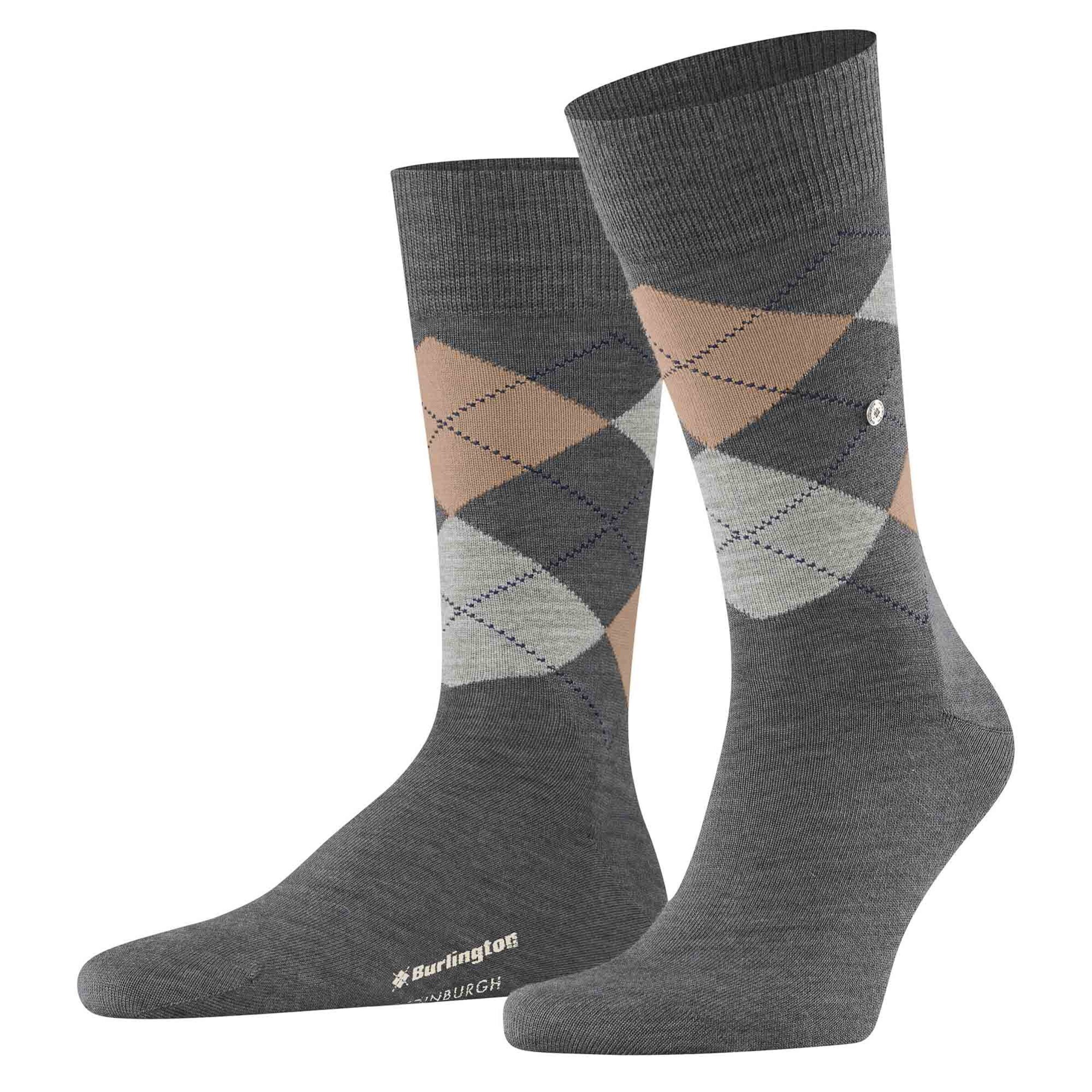 BURLINGTON Socks in Grey: front