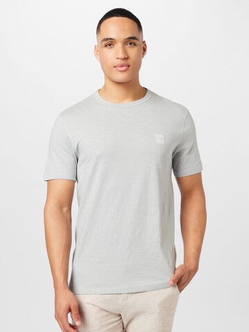 BOSS Orange Shirt 'Tegood' in Grey: front