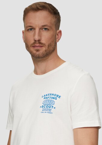 T-Shirt s.Oliver en blanc