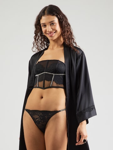 HunkemöllerBustier Grudnjak 'Odette' - crna boja