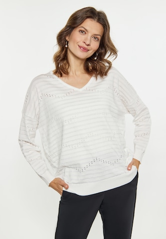 usha BLACK LABEL Sweater in White: front