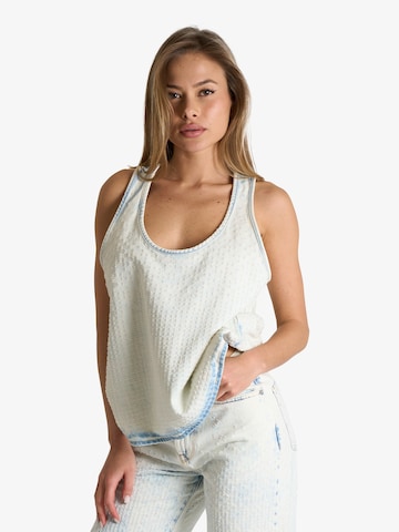 ViCOLO Top in Blue: front