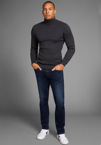 Bruno Banani LM Pullover in Grau