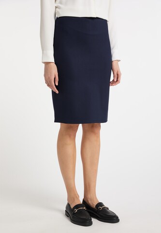 DreiMaster Klassik Skirt 'Naemi' in Blue: front