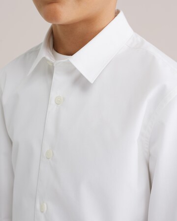 WE Fashion Klasický střih Košile – bílá