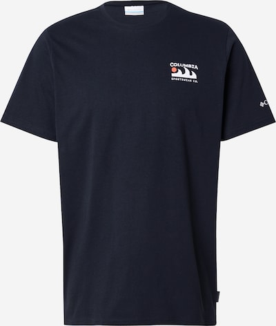 Sportiniai marškinėliai 'Explorers Canyon™' iš COLUMBIA, spalva – pilka / koralų splava / juoda / balta, Prekių apžvalga