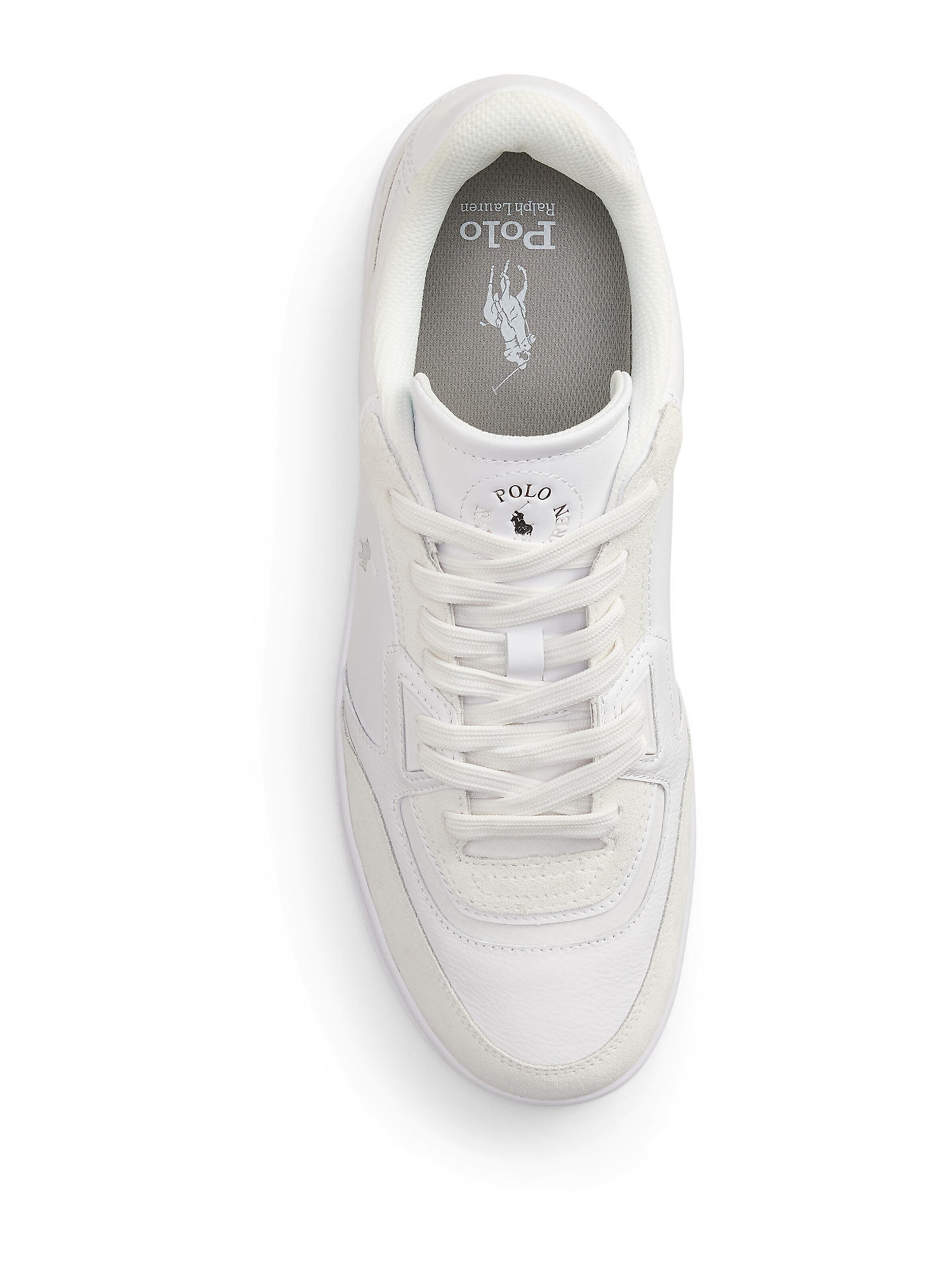 Baskets basses 'MSTER' Polo Ralph Lauren en blanc