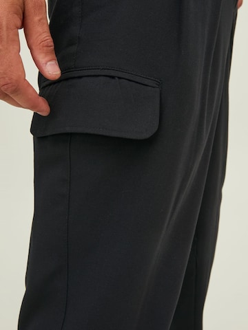 JACK & JONES Regular Cargohose in Schwarz