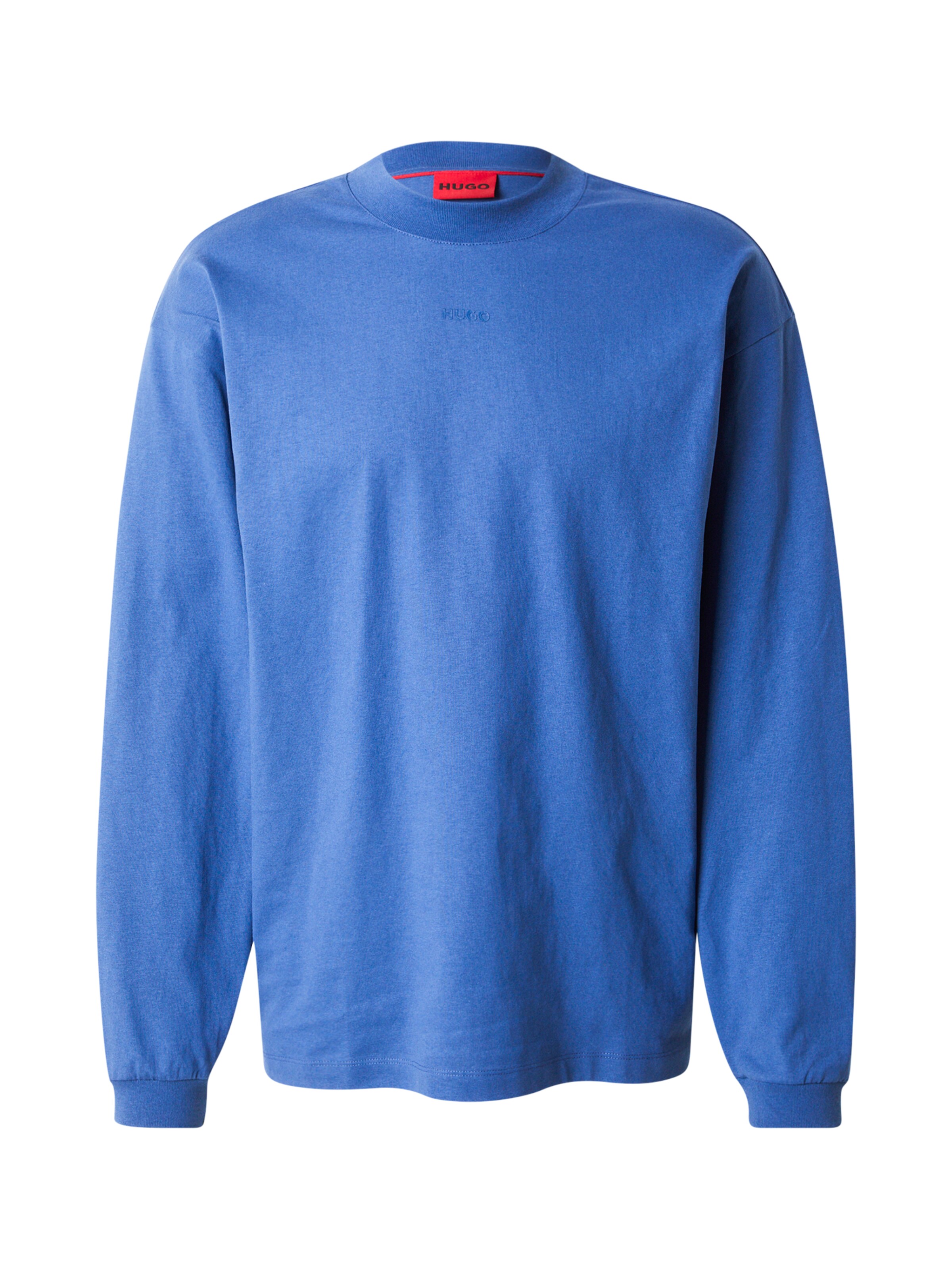 HUGO - Camisa 'Daposo' em azul: frente