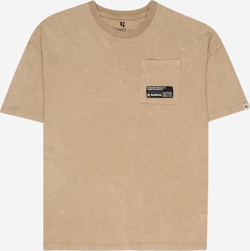 T-Shirt GARCIA en beige : devant
