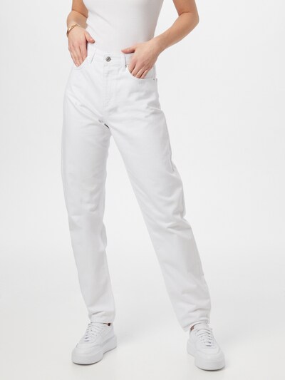 NA-KD Kavbojke | bel denim barva, Prikaz modela