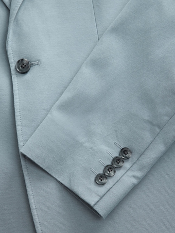 Coupe regular Veste de costume Next en bleu