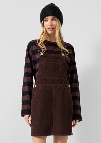 QS Kleid in Braun: Vorderseite