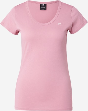 rožinė G-STAR Marškinėliai: priekis