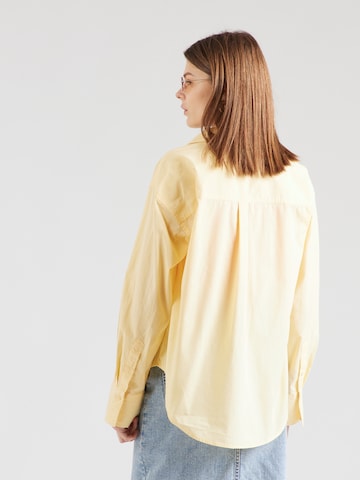 Camicia da donna di Gina Tricot in giallo