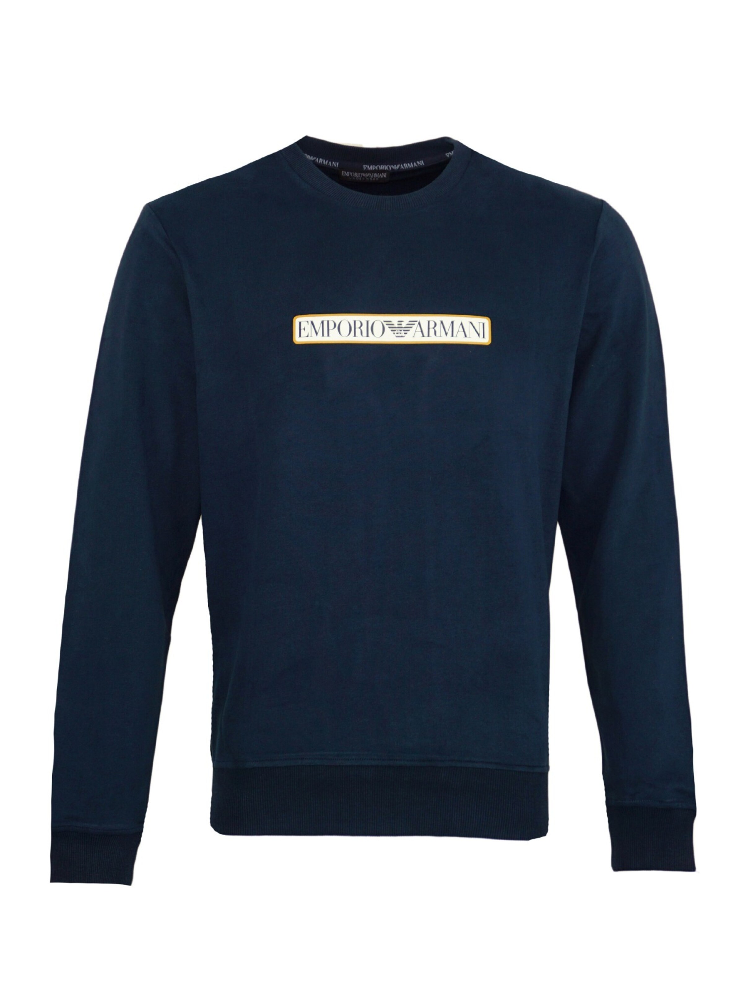 Emporio Armani Sweatshirt i blå: forside