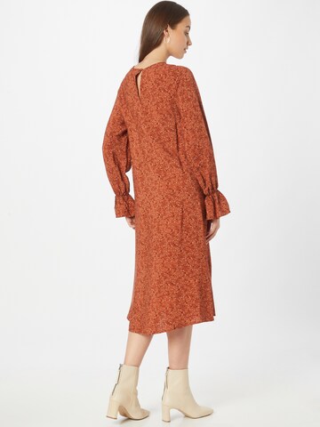 Robe 'Heather' KnowledgeCotton Apparel en orange