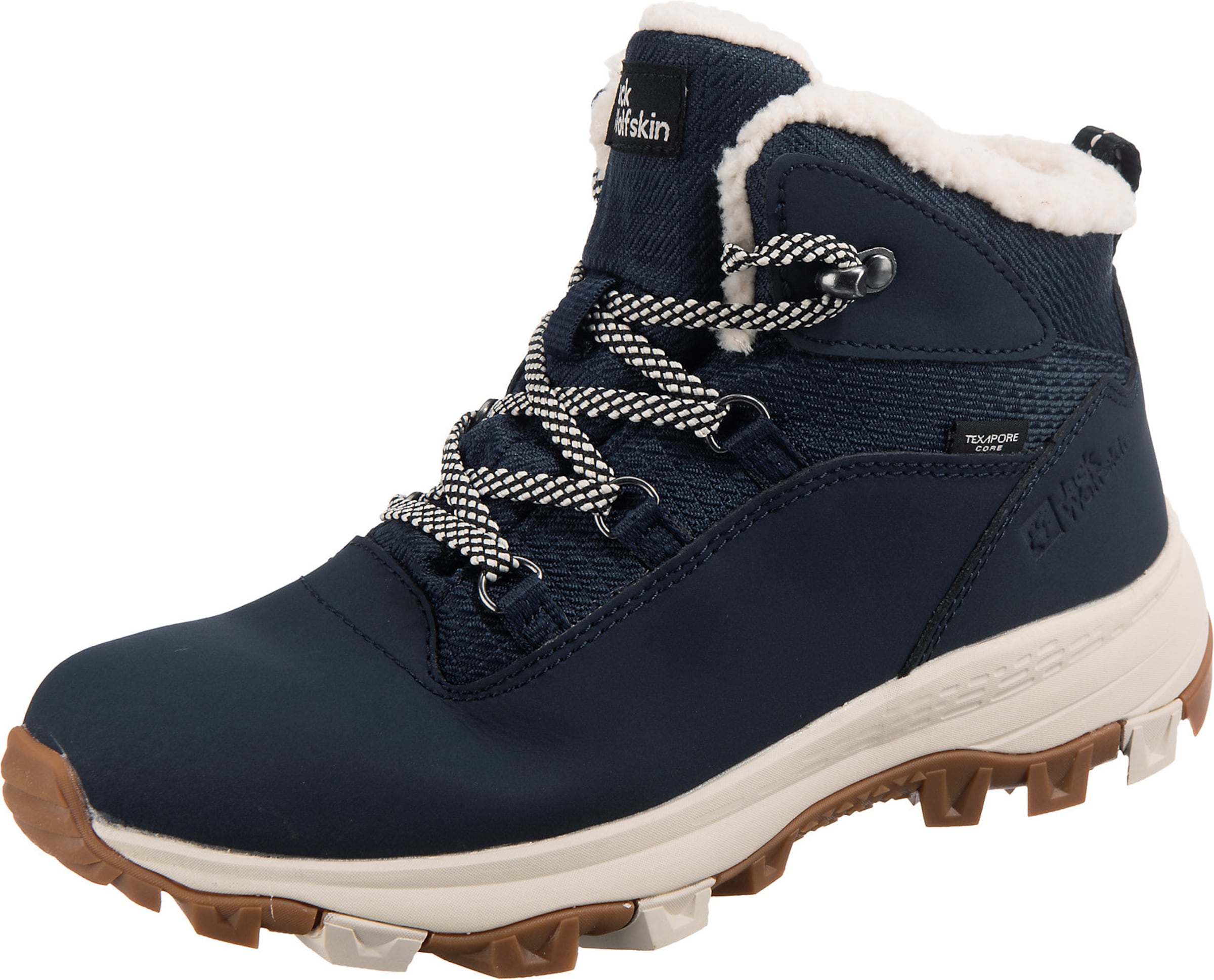 Boots 'Everquest' JACK WOLFSKIN en bleu : devant