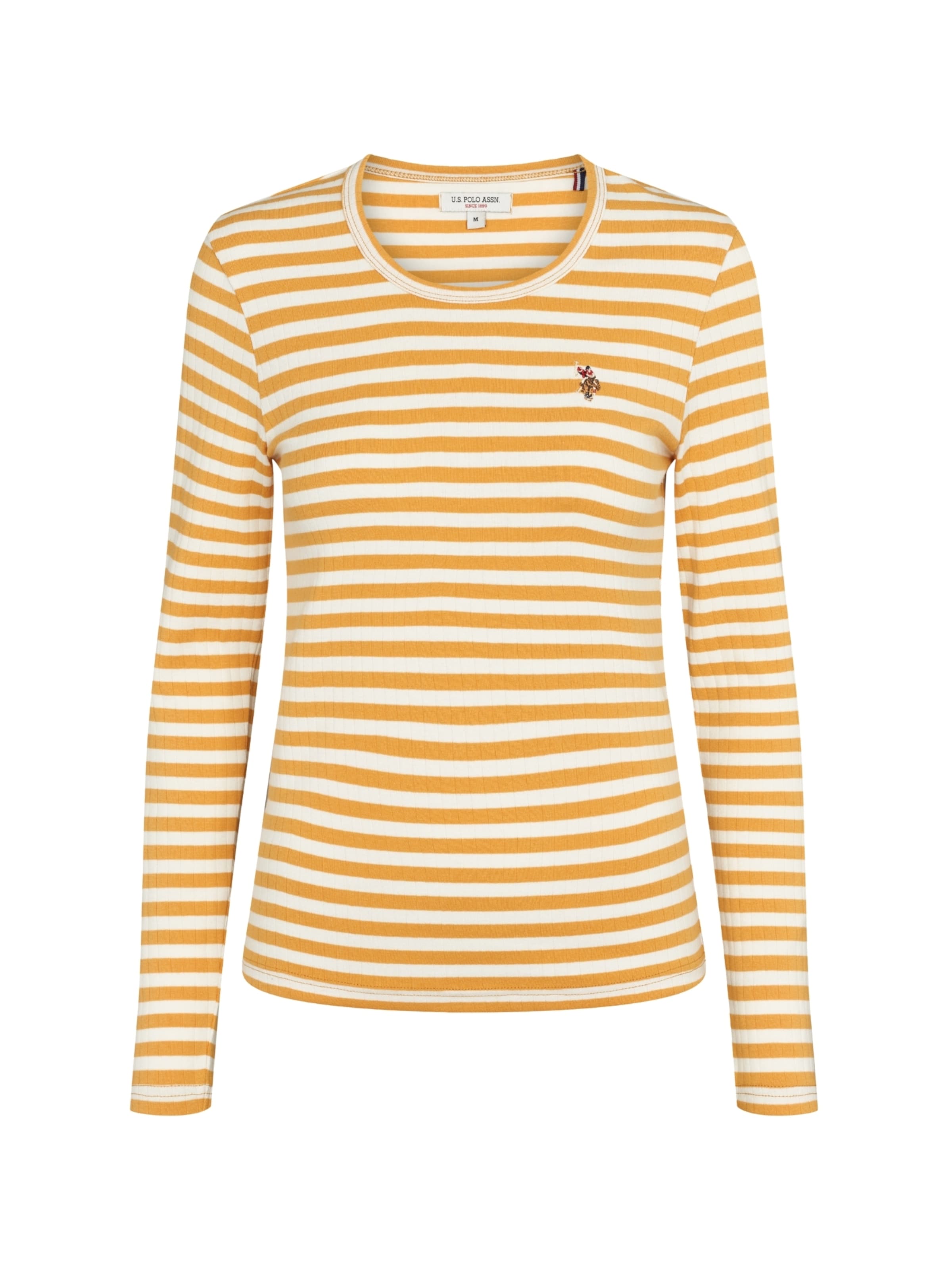 U.S. POLO ASSN. Shirts ' Chanett ' i gul: forside