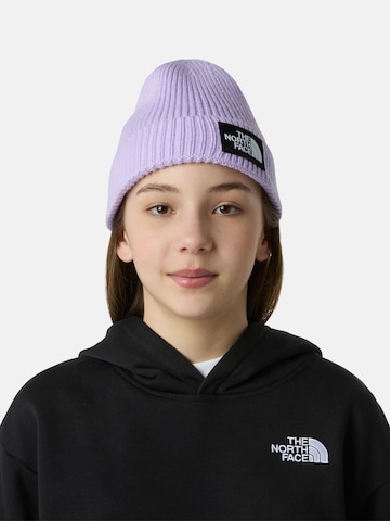 Berretto di THE NORTH FACE in lilla: frontale