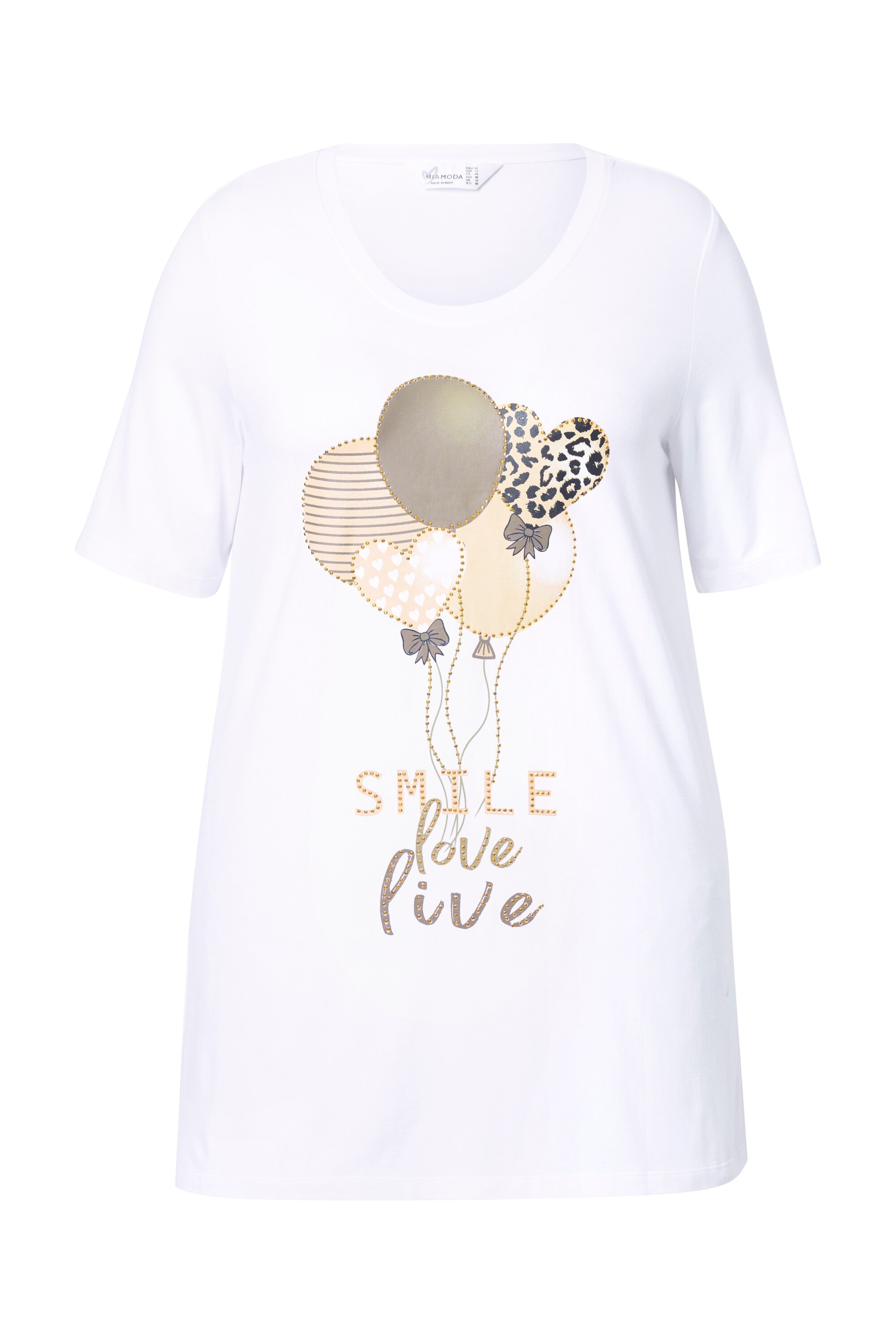 MIAMODA Shirt in Wit: voorkant