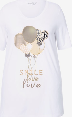 MIAMODA Shirt in White: front