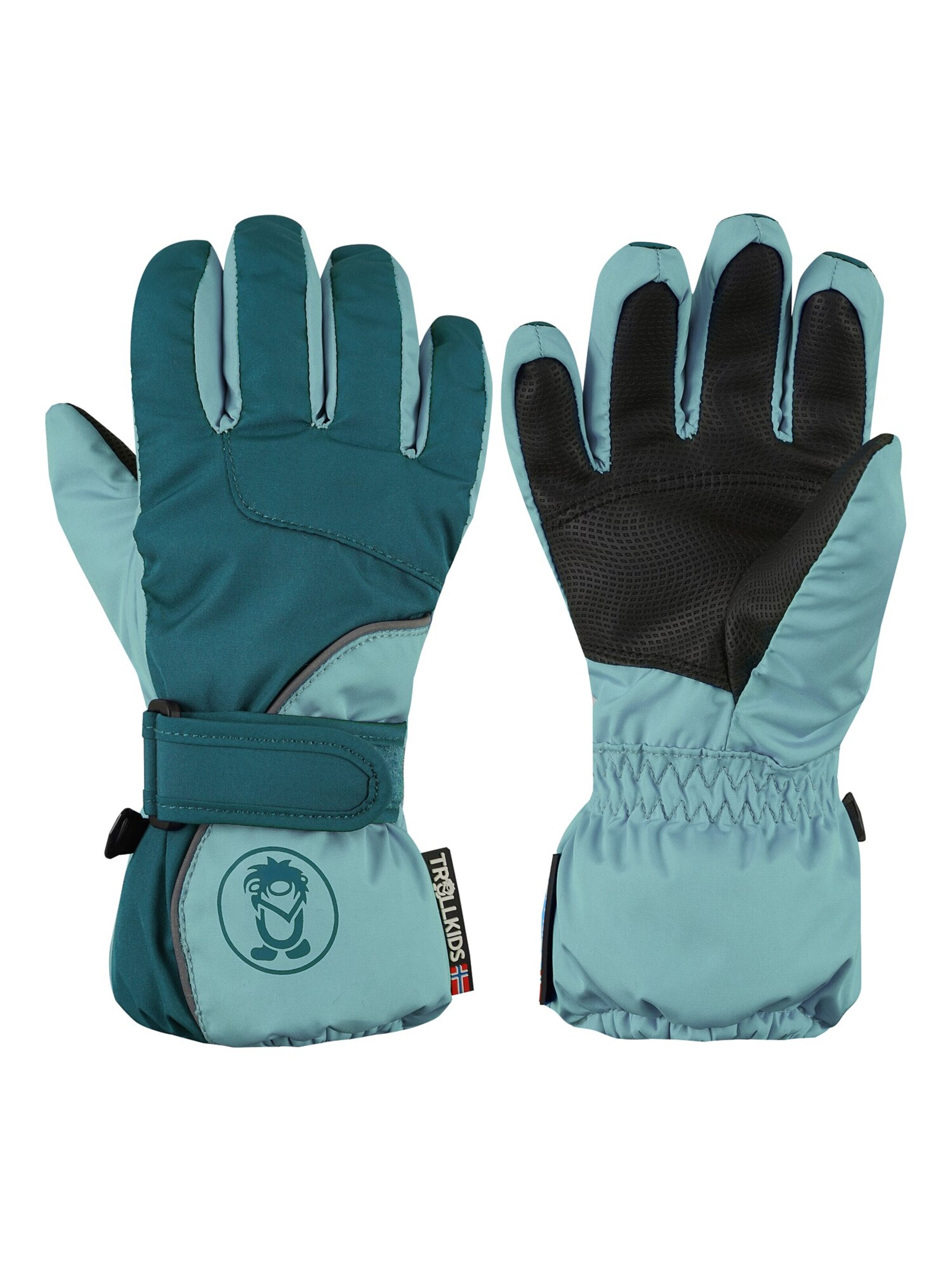 TROLLKIDS Gloves in Blue: front