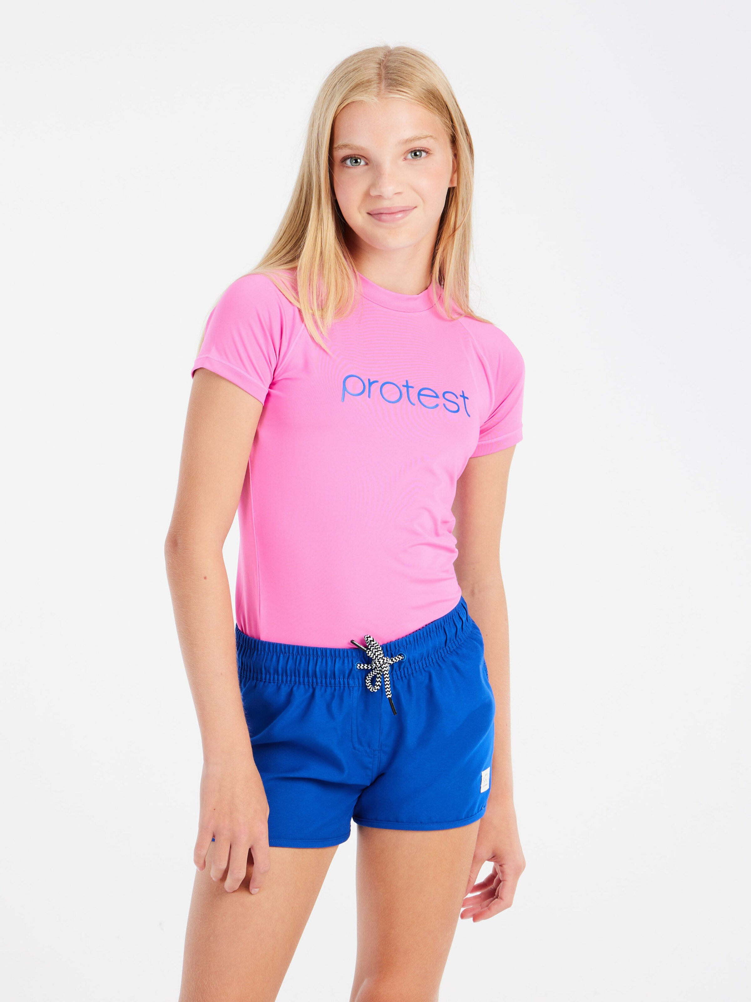 PROTEST Sportbademode 'PRTSenna JR'‌‌‌‌‌‌‌‌ in Pink: Vorderseite