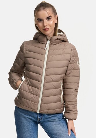 MARIKOO - Chaqueta de entretiempo 'Pack Mich Ein' en beige: frente