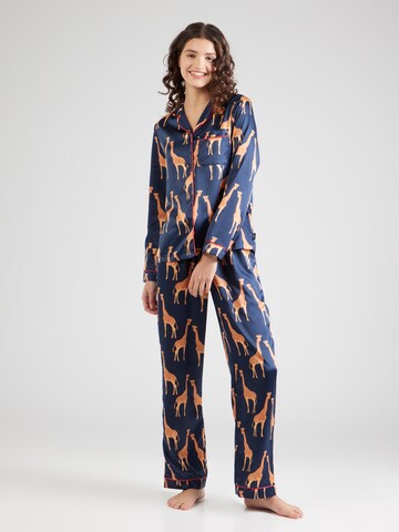 Chelsea Peers Pyjama in Blau: Vorderseite