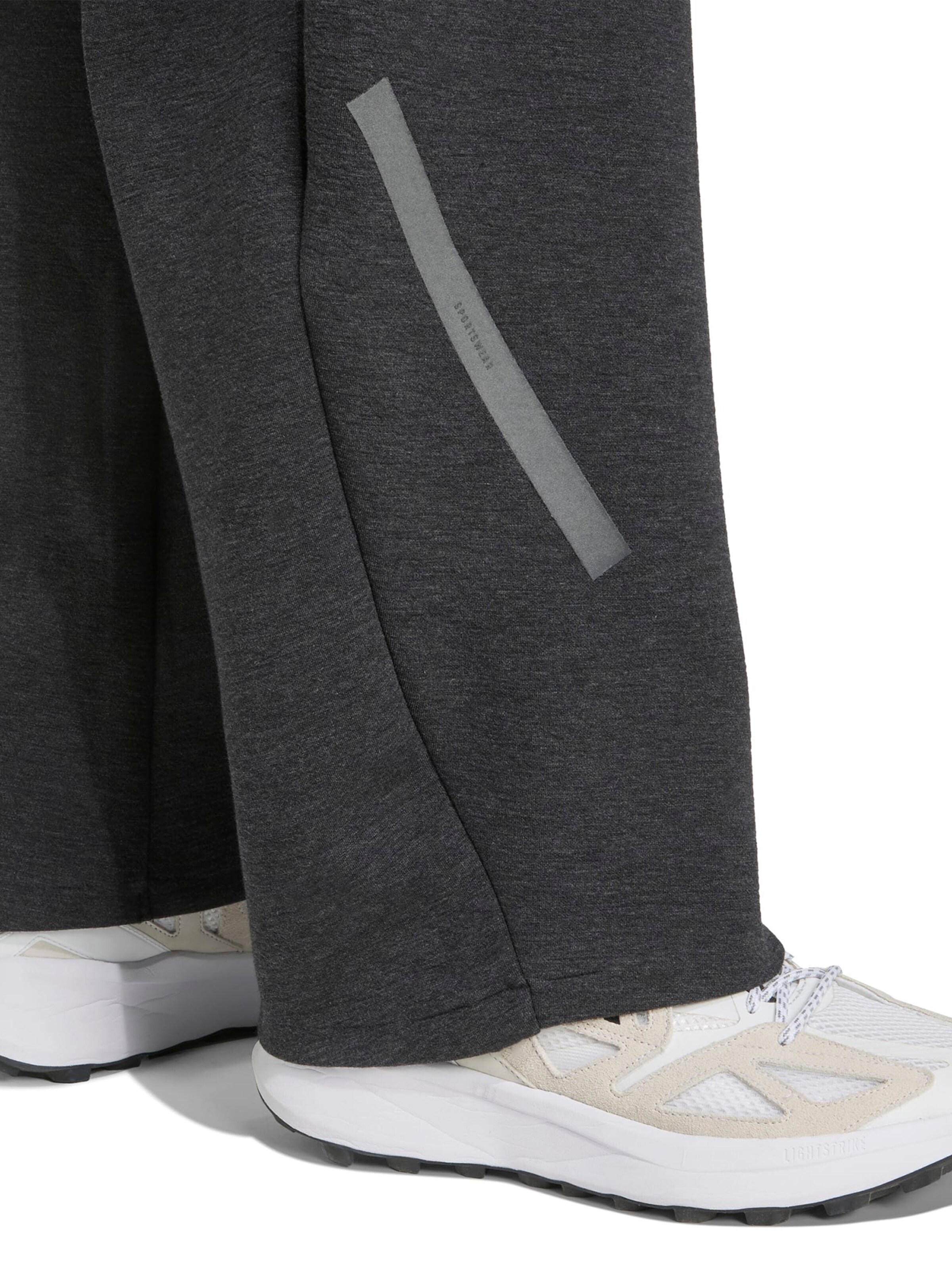 juoda ADIDAS SPORTSWEAR Laisvas Sportinės kelnės 'Z.N.E.'