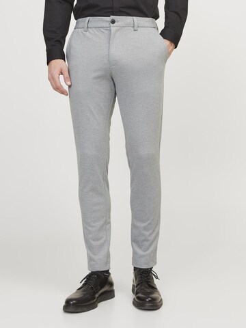 Coupe slim Pantalon JACK & JONES en gris : devant