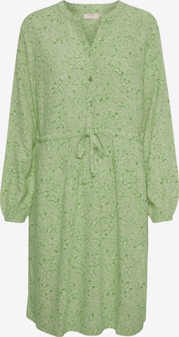 Robe Cream en vert : devant