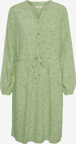 Robe Cream en vert : devant