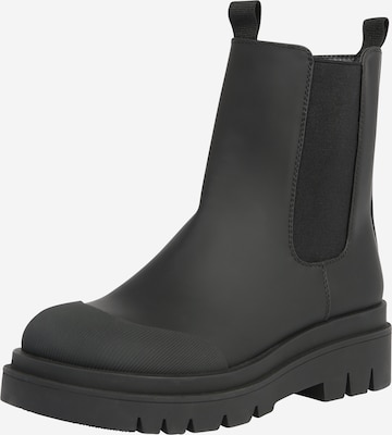 ABOUT YOU - Botas Chelsea en negro: frente