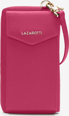 Lazarotti Schoudertas 'Bologna' in Roze: voorkant