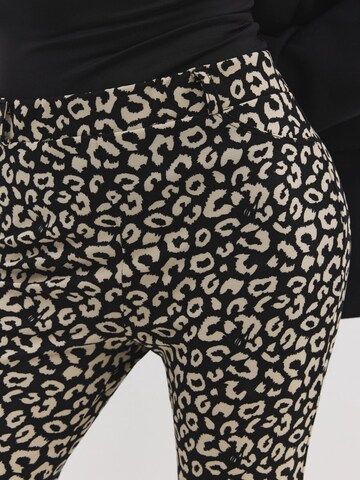 No Matter What Flared Broek in Zwart