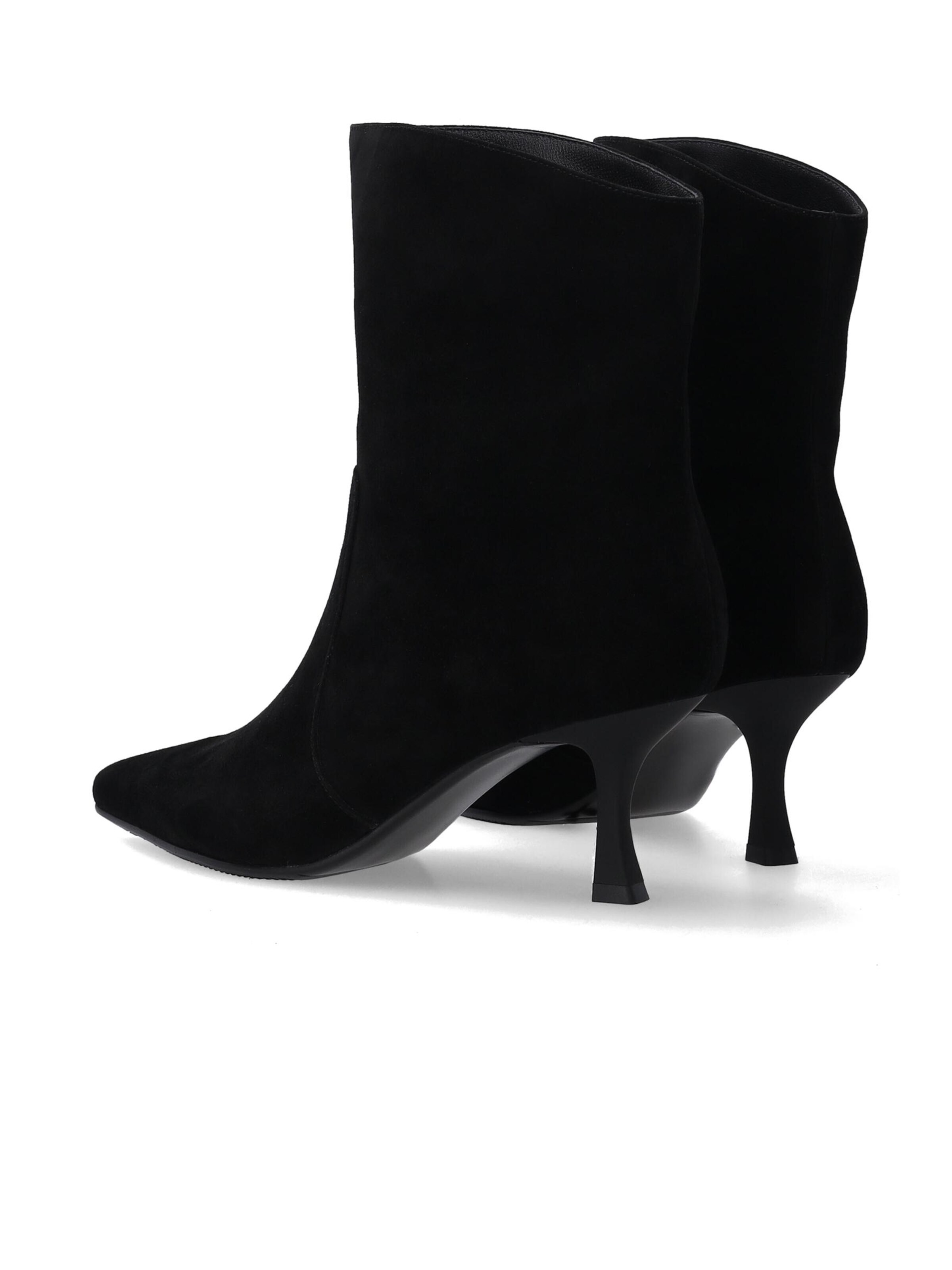 VENEZIA Boots 'Braune Wildleder Damenstiefel mit Stiletto-Absatz 41'‌‌‌‌‌‌‌‌‌‌ in Schwarz