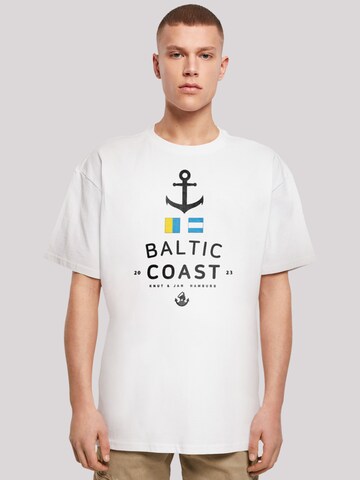 T-Shirt F4NT4STIC en blanc : devant