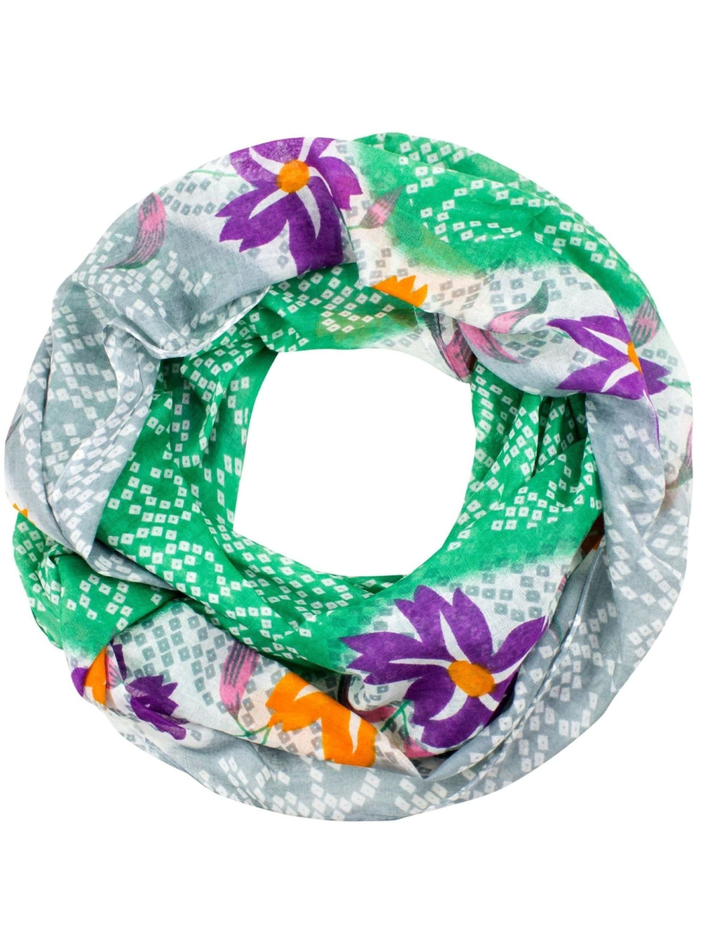 Sunsa Tube Scarf 'Sunsa' in Green