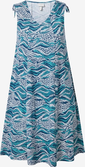 Ulla Popken Mekko värissä sininen / petrooli / valkoinen, Tuotenäkymä