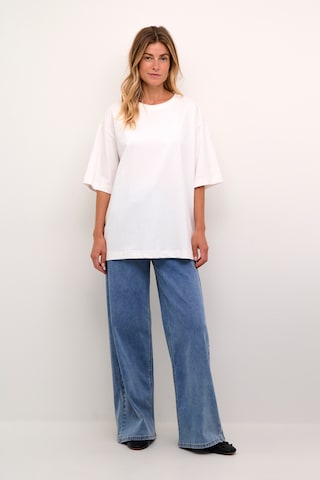 Cream Shirt 'Okina' in Wit